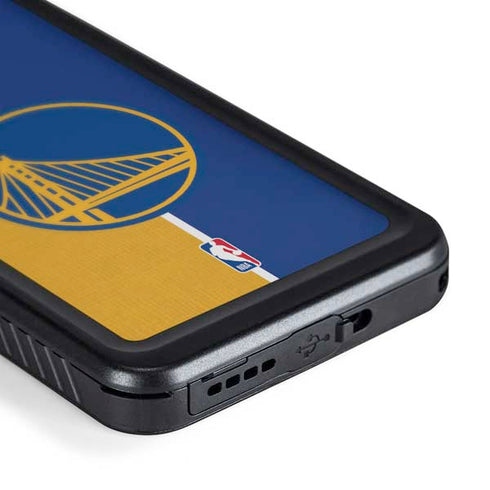 NBA Golden State Warriors Canvas Galaxy S24 Waterproof Case