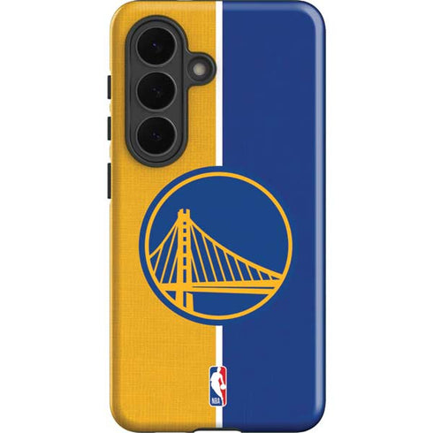 NBA Golden State Warriors Canvas Galaxy S26 Impact Case