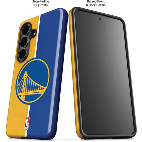 NBA Golden State Warriors Canvas Galaxy S26 Plus Impact Case