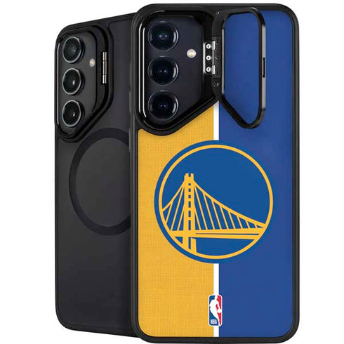 NBA Golden State Warriors Canvas Galaxy S26 Plus Kickstand Case