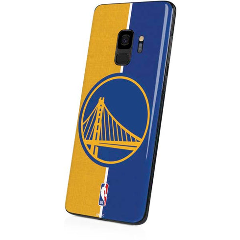 NBA Golden State Warriors Canvas Galaxy S9 Skin