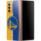 NBA Golden State Warriors Canvas Galaxy Z Fold2 5G Skin