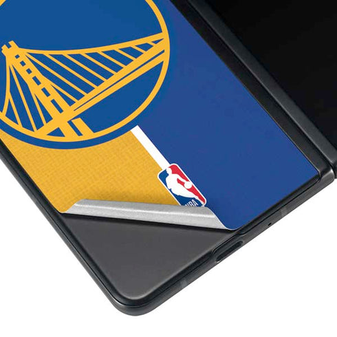 NBA Golden State Warriors Canvas Galaxy Z Fold3 5G Skin