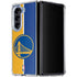 NBA Golden State Warriors Canvas Galaxy Z Fold5 5G Clear Case