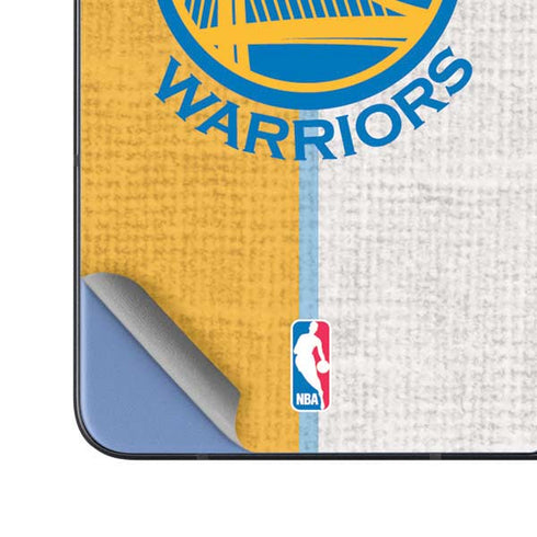 NBA Golden State Warriors Canvas Galaxy Z Fold5 5G Skin