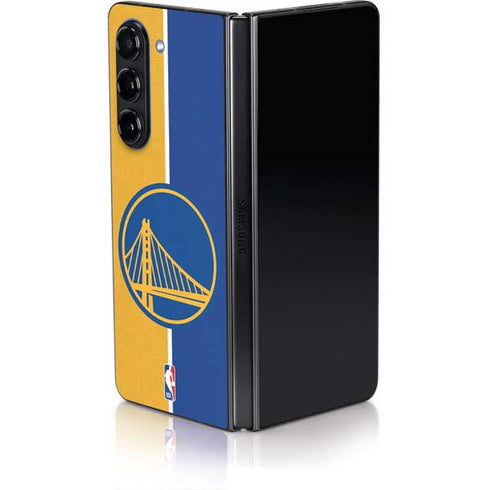 NBA Golden State Warriors Canvas Galaxy Z Fold5 5G Skin