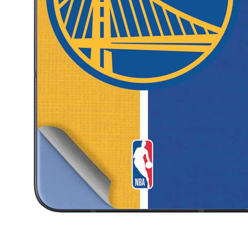 NBA Golden State Warriors Canvas Galaxy Z Fold5 5G Skin