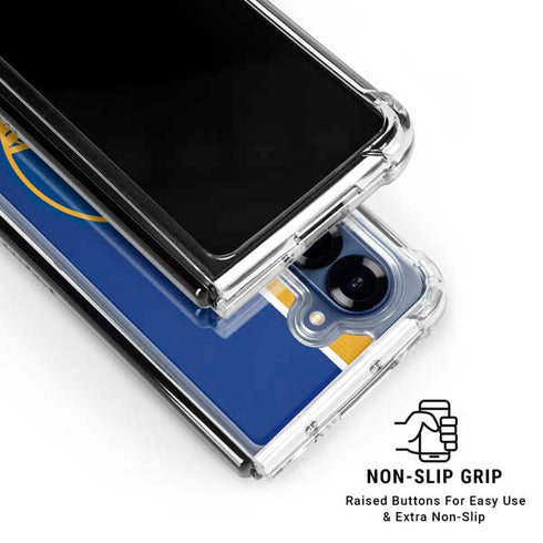 NBA Golden State Warriors Canvas Galaxy Z Fold6 Clear Case