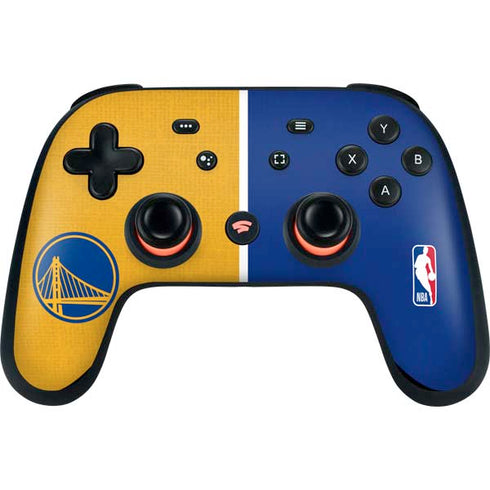 NBA Golden State Warriors Canvas Google Stadia Controller Skin