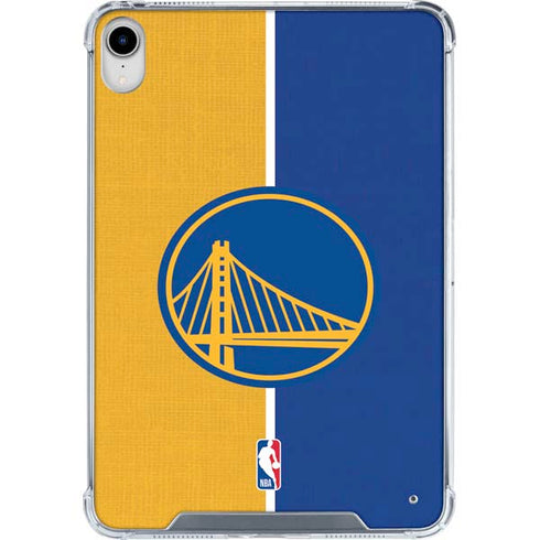 NBA Golden State Warriors Canvas iPad 11th Gen (2025) Clear Case