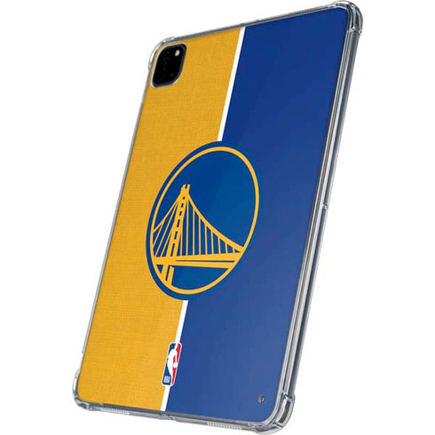 NBA Golden State Warriors Canvas iPad Pro 11in (2024) Clear Case