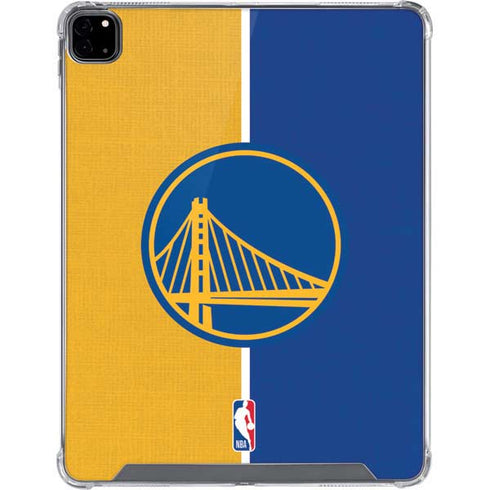 NBA Golden State Warriors Canvas iPad Pro 12.9in (2020) Clear Case