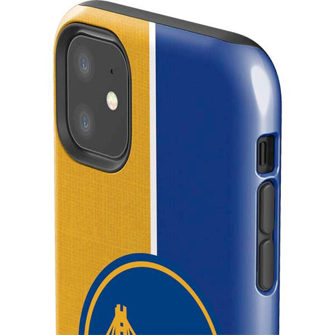 NBA Golden State Warriors Canvas iPhone 11 Impact Case