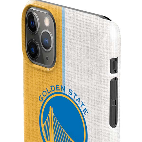 NBA Golden State Warriors Canvas iPhone 11 Pro Max Lite Case