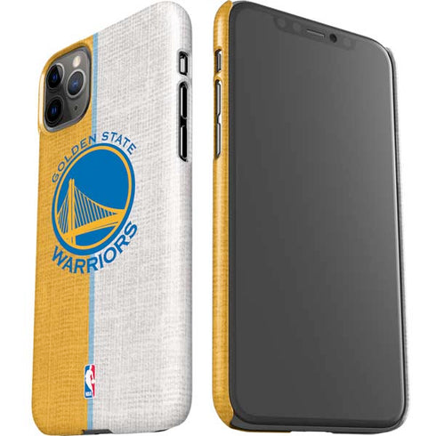 NBA Golden State Warriors Canvas iPhone 11 Pro Max Lite Case