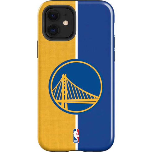 NBA Golden State Warriors Canvas iPhone 12 Impact Case