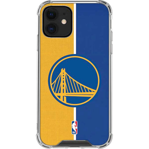NBA Golden State Warriors Canvas iPhone 12 Mini Clear Case
