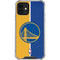 NBA Golden State Warriors Canvas iPhone 12 Mini Clear Case