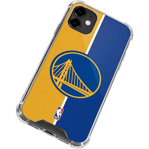 NBA Golden State Warriors Canvas iPhone 12 Mini Clear Case