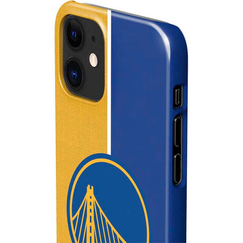 NBA Golden State Warriors Canvas iPhone 12 Mini Lite Case