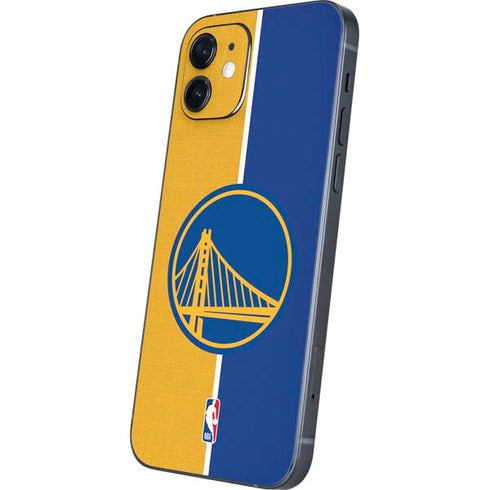 NBA Golden State Warriors Canvas iPhone 12 Mini Skin