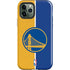 NBA Golden State Warriors Canvas iPhone 12 Pro Impact Case