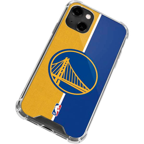 NBA Golden State Warriors Canvas iPhone 13 Clear Case
