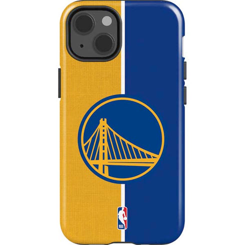 NBA Golden State Warriors Canvas iPhone 13 Impact Case