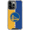 NBA Golden State Warriors Canvas iPhone 13 Pro Clear Case