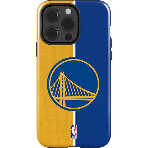 NBA Golden State Warriors Canvas iPhone 14 Pro Impact Case