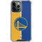 NBA Golden State Warriors Canvas iPhone 14 Pro Max Clear Case