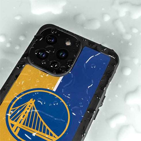 NBA Golden State Warriors Canvas iPhone 14 Pro Max Waterproof Case