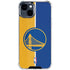 NBA Golden State Warriors Canvas iPhone 15 Clear Case