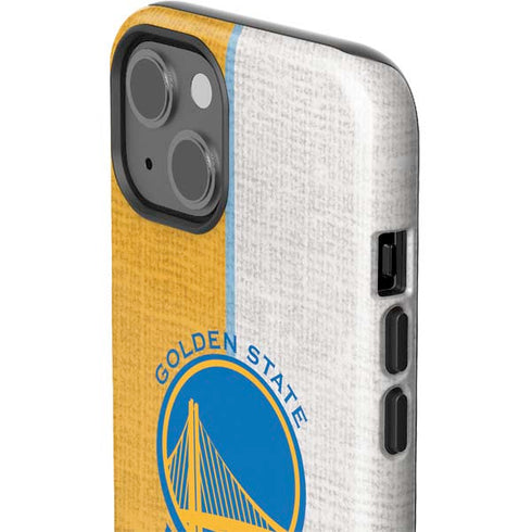 NBA Golden State Warriors Canvas iPhone 15 Impact Case