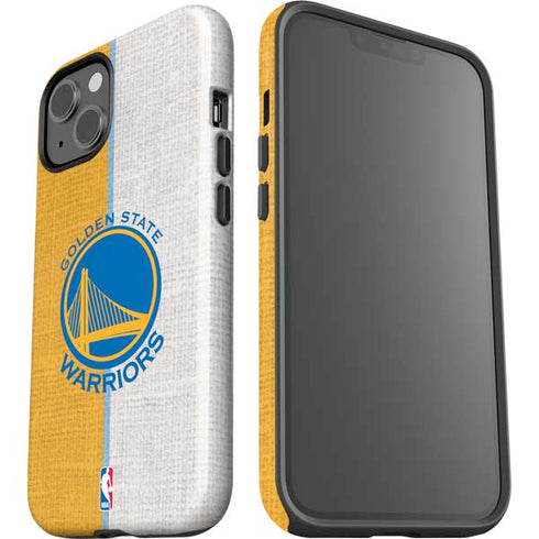 NBA Golden State Warriors Canvas iPhone 15 Impact Case