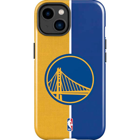 NBA Golden State Warriors Canvas iPhone 15 Impact Case