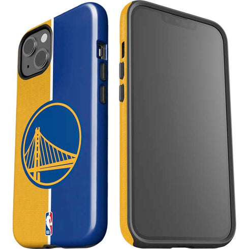 NBA Golden State Warriors Canvas iPhone 15 Impact Case