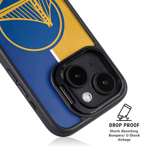 NBA Golden State Warriors Canvas iPhone 15 Kickstand Case