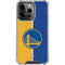 NBA Golden State Warriors Canvas iPhone 15 Pro Clear Case