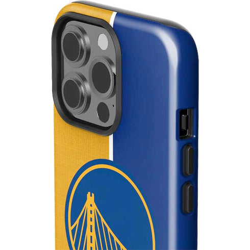NBA Golden State Warriors Canvas iPhone 15 Pro Impact Case