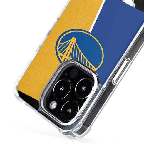 NBA Golden State Warriors Canvas iPhone 15 Pro MagSafe Case
