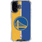 NBA Golden State Warriors Canvas iPhone 16 Clear Case