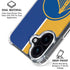 NBA Golden State Warriors Canvas iPhone 16 Plus Clear Case
