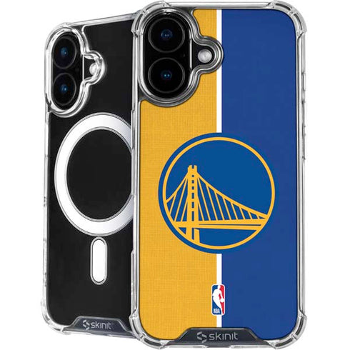 NBA Golden State Warriors Canvas iPhone 16 Plus MagSafe Case