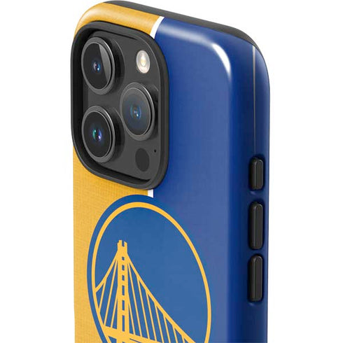 NBA Golden State Warriors Canvas iPhone 16 Pro Impact Case