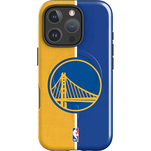 NBA Golden State Warriors Canvas iPhone 16 Pro Magsafe Impact Case