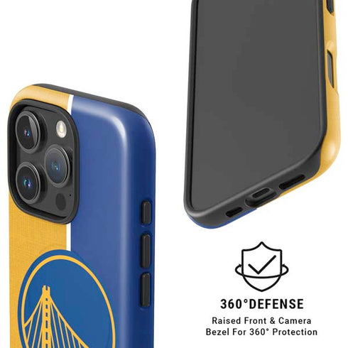 NBA Golden State Warriors Canvas iPhone 16 Pro Magsafe Impact Case