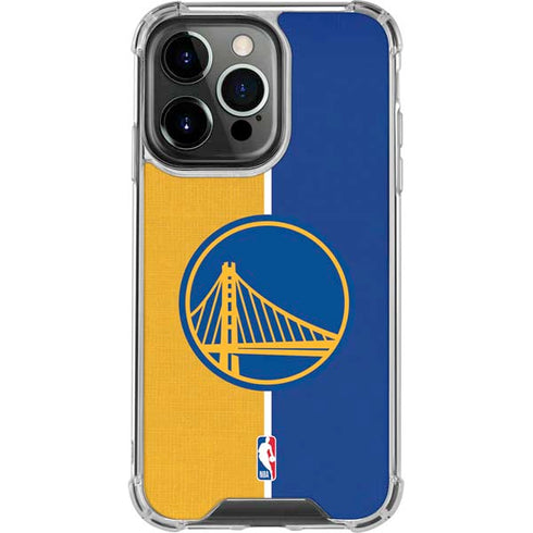 NBA Golden State Warriors Canvas iPhone 16 Pro Max Clear Case