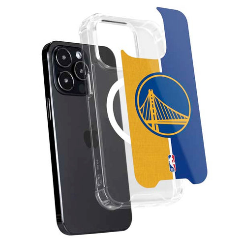 NBA Golden State Warriors Canvas iPhone 16 Pro Max MagSafe Case