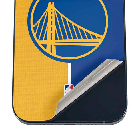 NBA Golden State Warriors Canvas iPhone 16 Skin